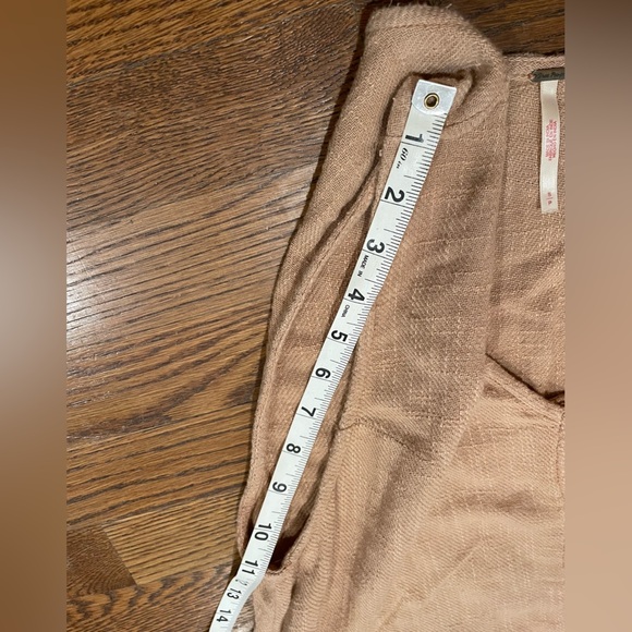 Free People Dress Valerie Vest Iced Chai Tan Cotton Women’s Small Free-est - Picture 6 of 8